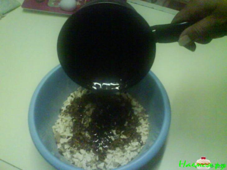 Торт из мацы (без выпечки)