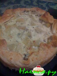 Пирог картофельный с грибами Пирог картофельный с грибами