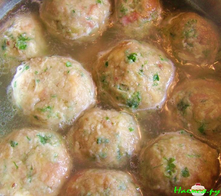 Кнедлики (они же "канедерли", "клёцки"...) - вариант Кнедлики (они же "канедерли", "клёцки"...) - вариант