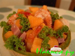 Салат из дыни