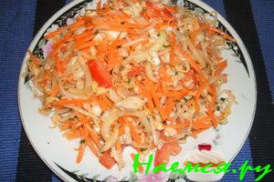 Салат рыбно-овощной