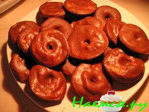 Донаты в шоколаде