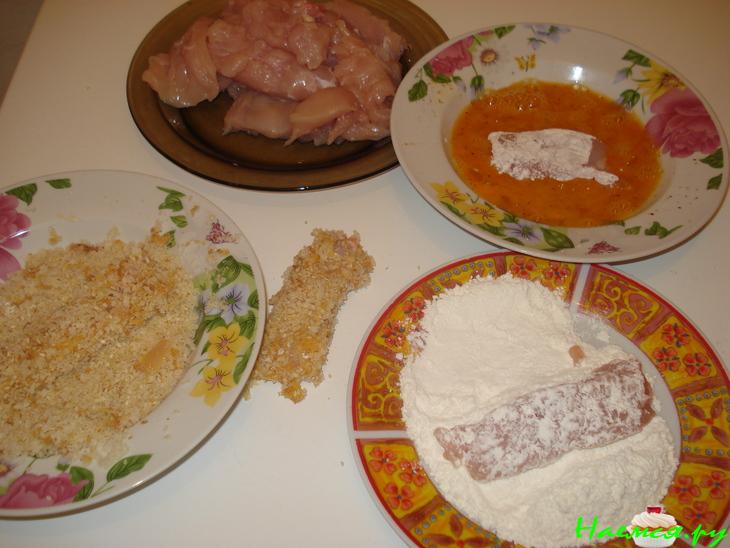 Куриные мини-шницели