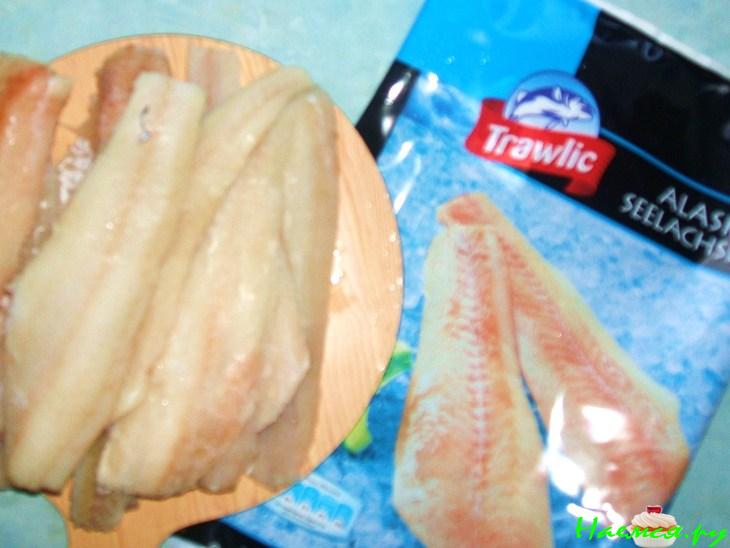 Рыба с овощами и сыром