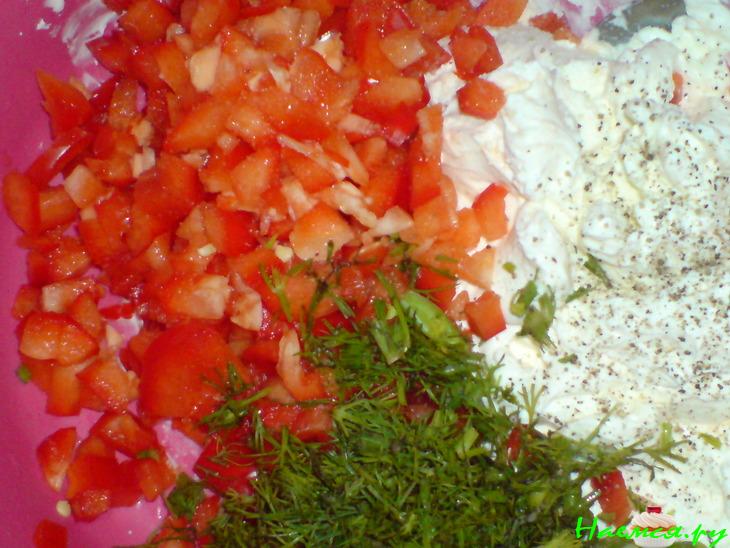 Рыба под сырно-перчиковым "одеялом"