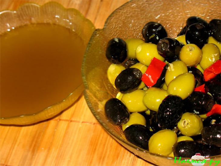 Маринованные оливки