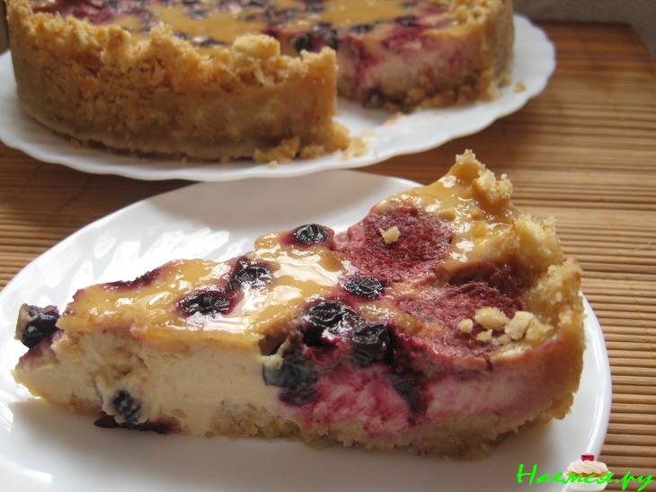 Сметанно-ягодный пай