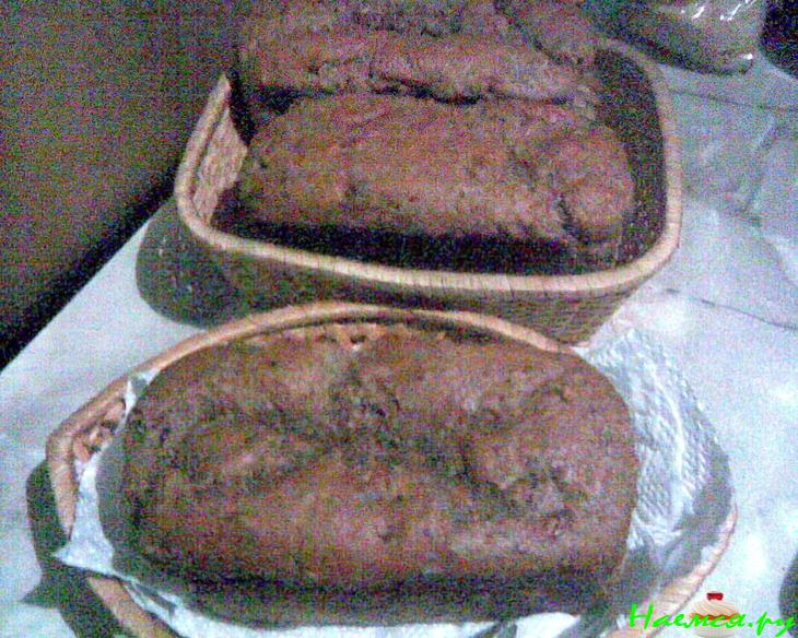 Ржаные кирпичики с отрубями и орехами