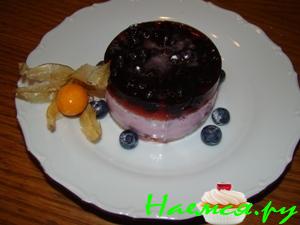 Черничное пирожное (низкокалорийное)