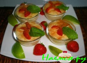 Рисовый пудинг с фруктами