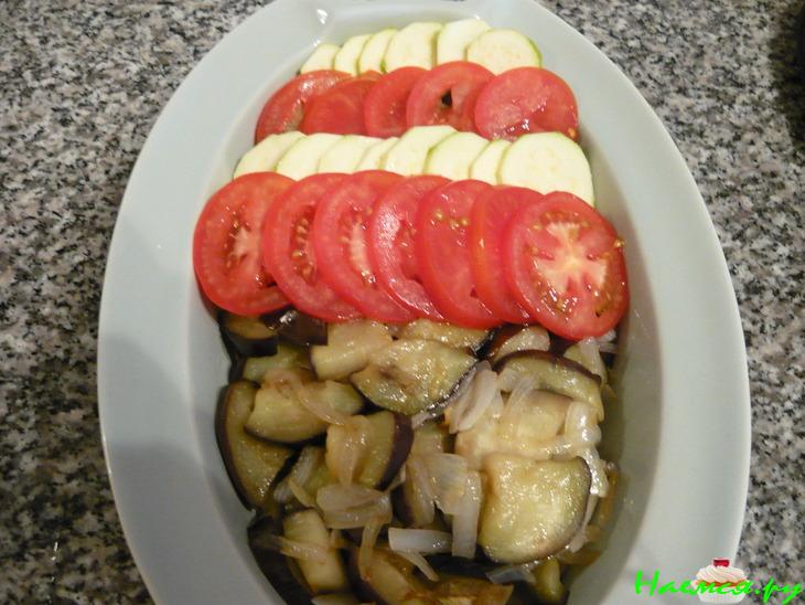 Салат "Баклажан под шубой"