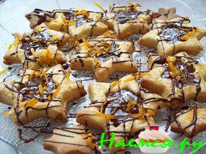 Апельсиновое печенье с шоколадом Апельсиновое печенье с шоколадом