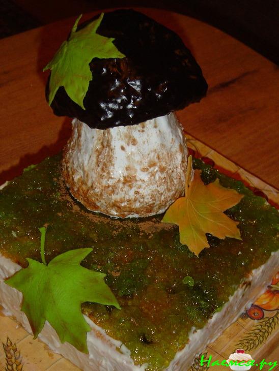 Торт 'Осень.... грибная пора'