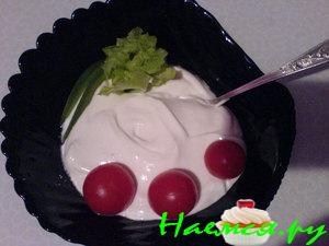 Соус молочно-чесночный