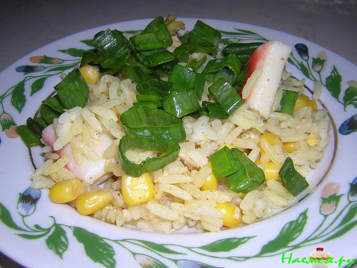 Морской плов