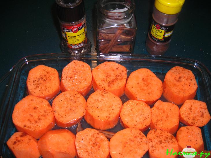 Батата в лимонном соке