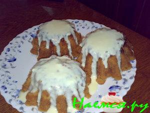 Имбирные пудинги на пару