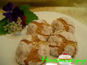 Миндально-апельсиновое печенье