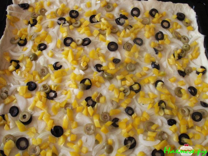 Пицца на скорую руку (с тушенкой)