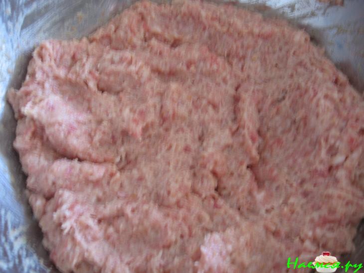 Мясные "маффины" с грибной начинкой