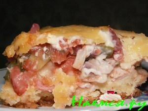 Пицца-пирог "Макси-объём"