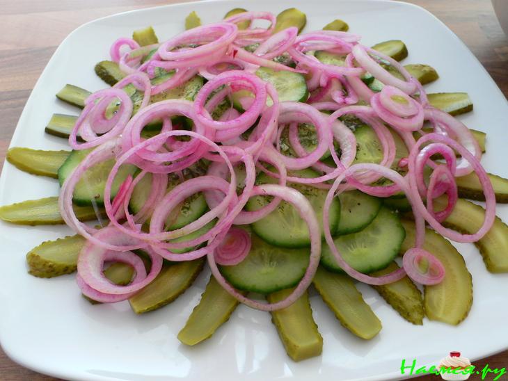 Салат со свеклой, но не винегрет 