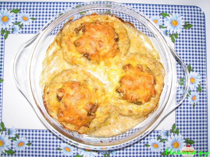 Корзиночки из фарша с начинкой Корзиночки из фарша с начинкой