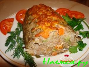 Мясной рулет "Скорый"