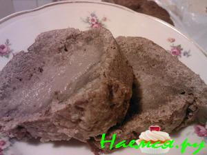 Кекс шоколадный с шоколадным кремом