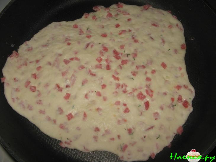 Индийский хлеб с разными начинками