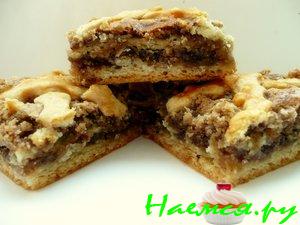 Ореховый пирог на сметане Ореховый пирог на сметане