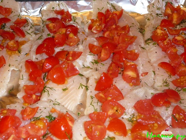 Филе красной рыбы