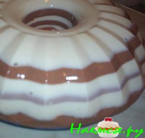 Легкое кефирное желе 'Лакомка'