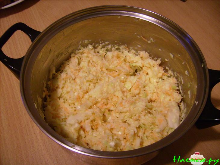 Витаминный салат с капустой 