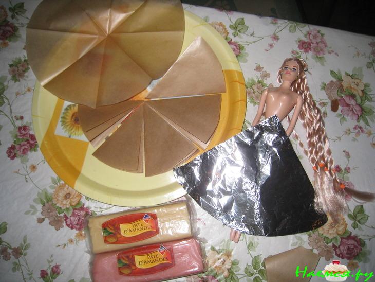 Торт-кукла "Ксюша"