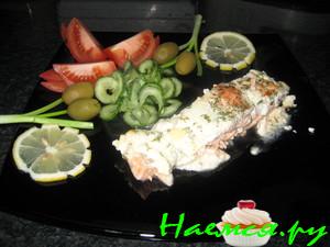 Сёмга в сливках