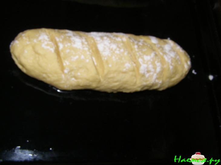 Батон домашнего производства