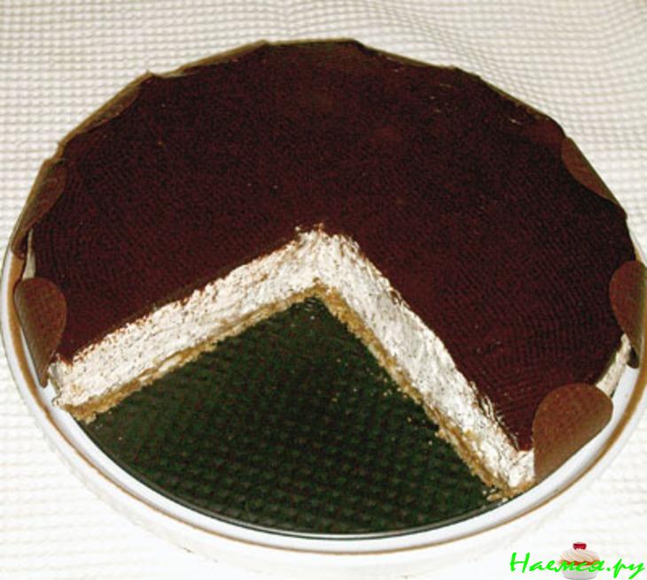 Кофейно-творожный чизкейк