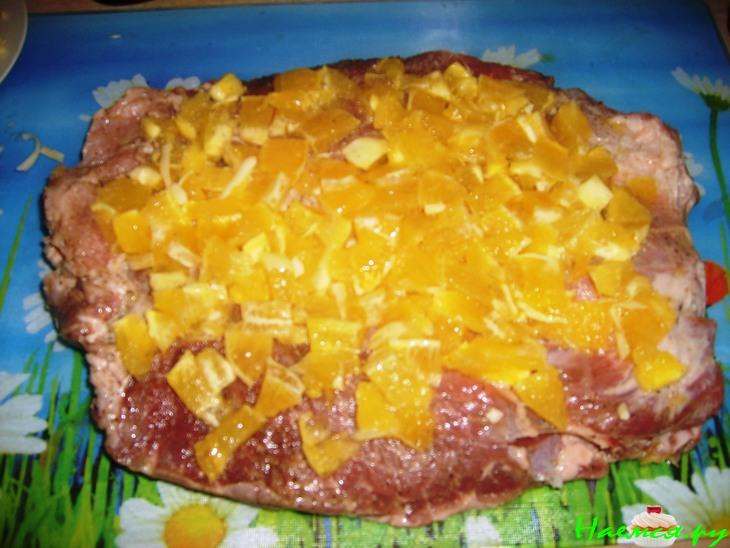 Свинина с апельсинами