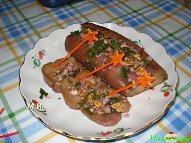 Сациви с баклажанами Сациви с баклажанами