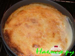 Пирог из манки и рикотты