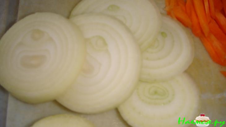 Плов с белыми грибами (постный)