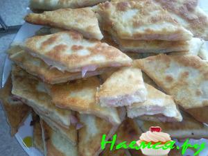 "Ленивые" пирожки-ромбики "Ленивые" пирожки-ромбики