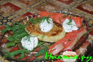 Картофельные котлеты с зеленью