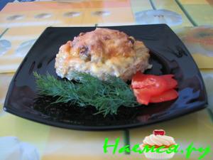 Корзиночки из фарша с начинкой Корзиночки из фарша с начинкой