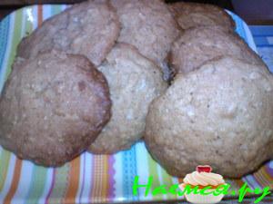 Овсяное печенье с медом и грецкими орехами