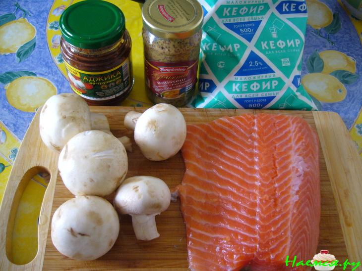 Шашлык из форели