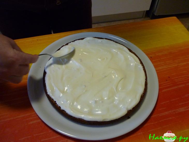 Торт "Пражский" со сметанным кремом