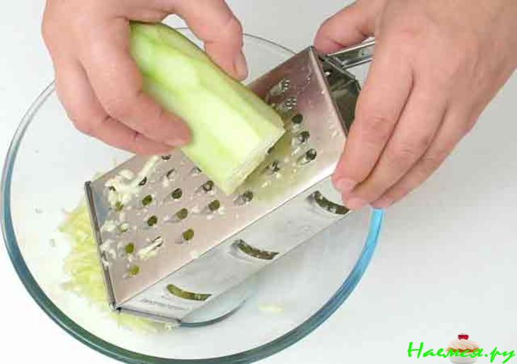 Блинчатый пирог с кабачками