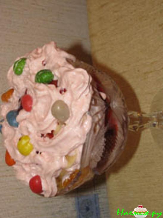 Фруктовый десерт с "Морскими камешками"